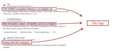 title tags