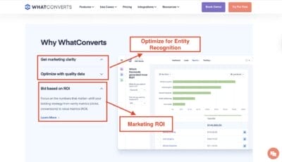 Optimize for Entity Recognition