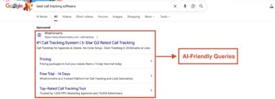 Target AI-Friendly Queries