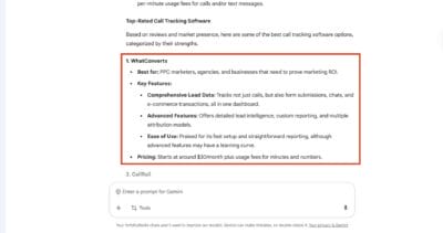 gemini monitoring