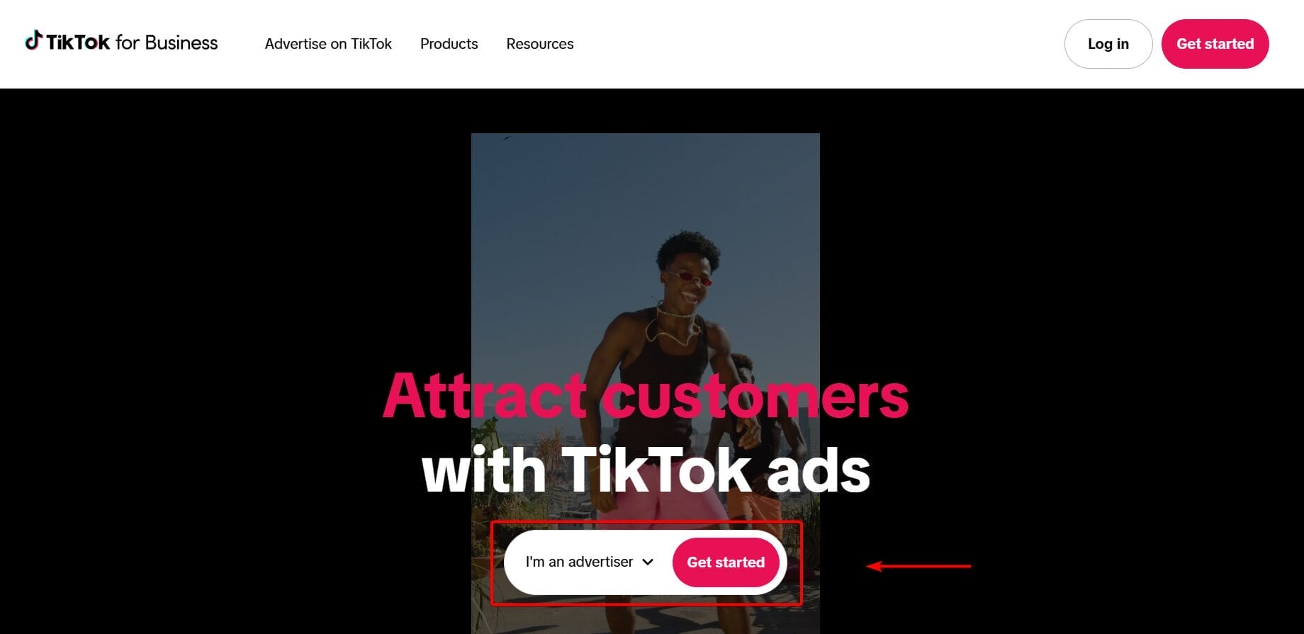 TikTok Ads Website