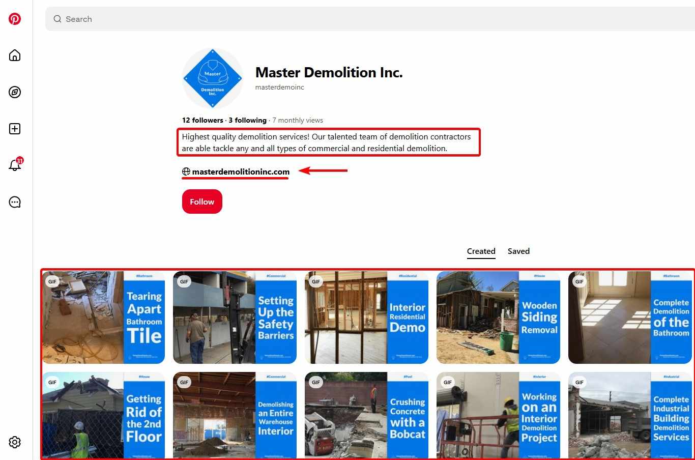 SMM Pinterest