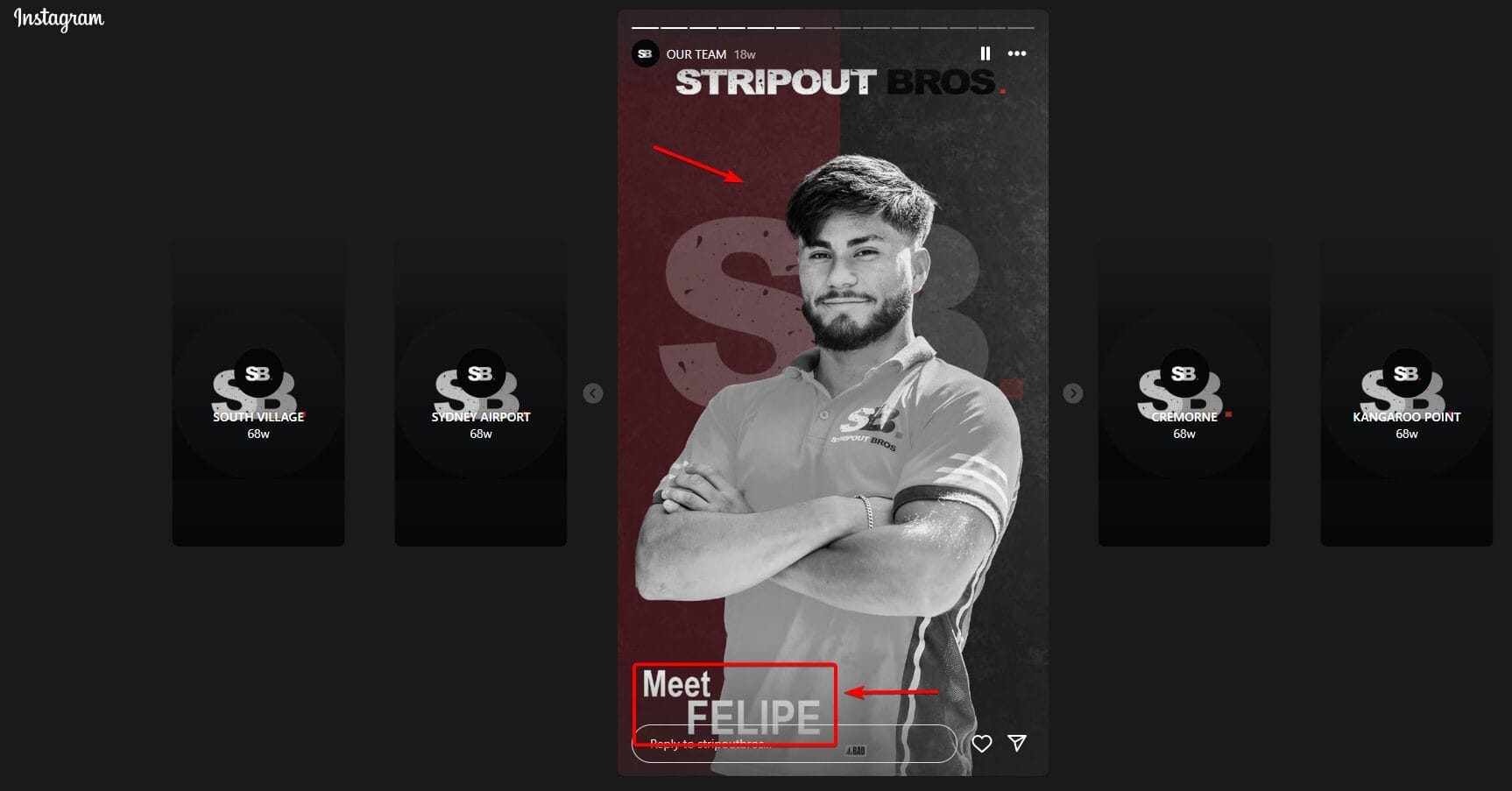 Showcasing Team Members