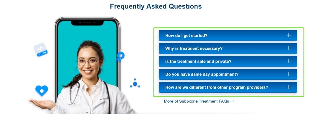 Landing Page Content: FAQs