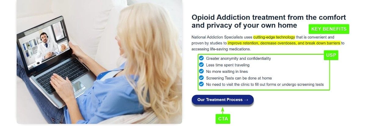 Landing Page Content: Key Benefits